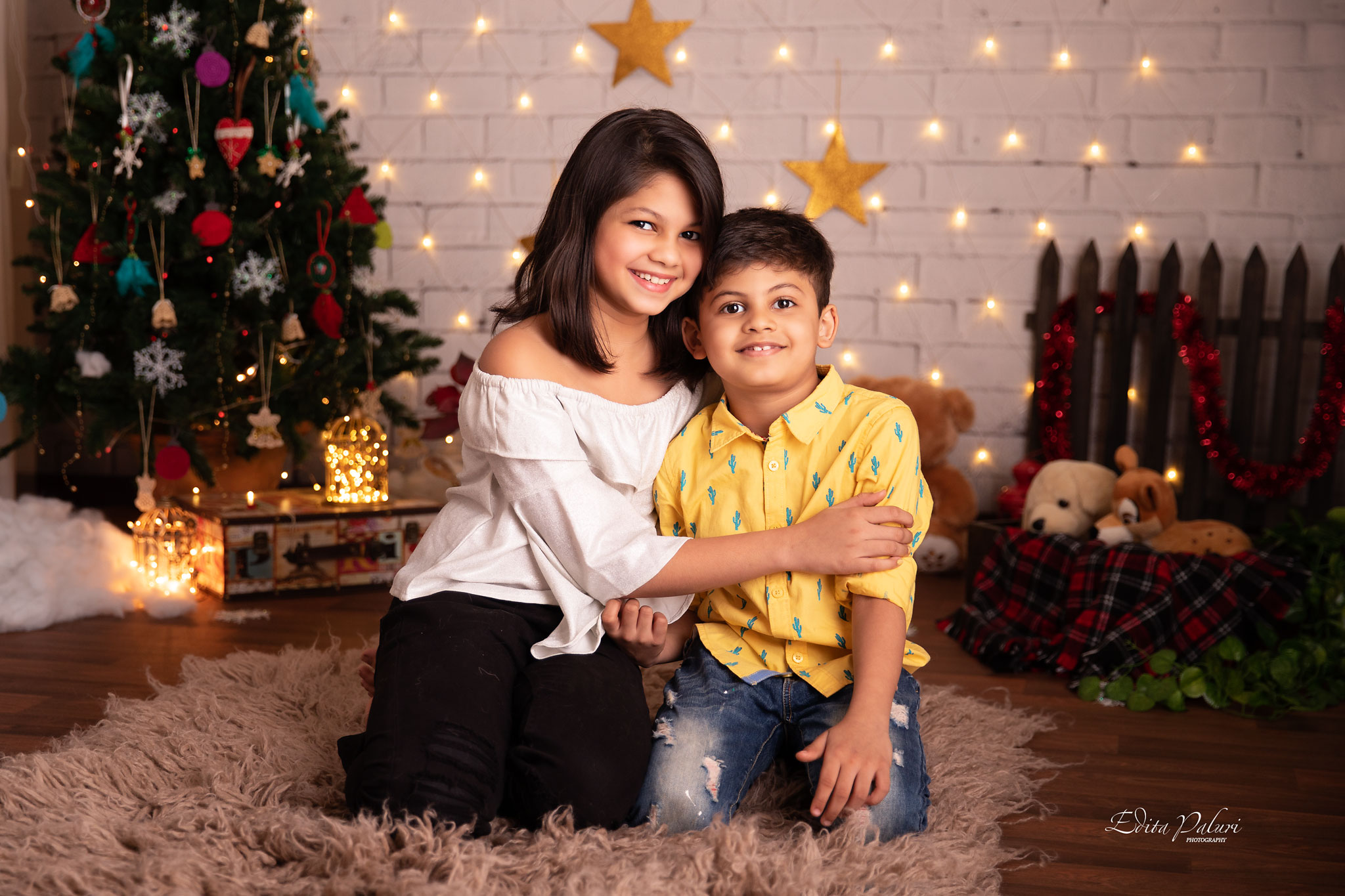 Kids photo shoot Christmas Pune