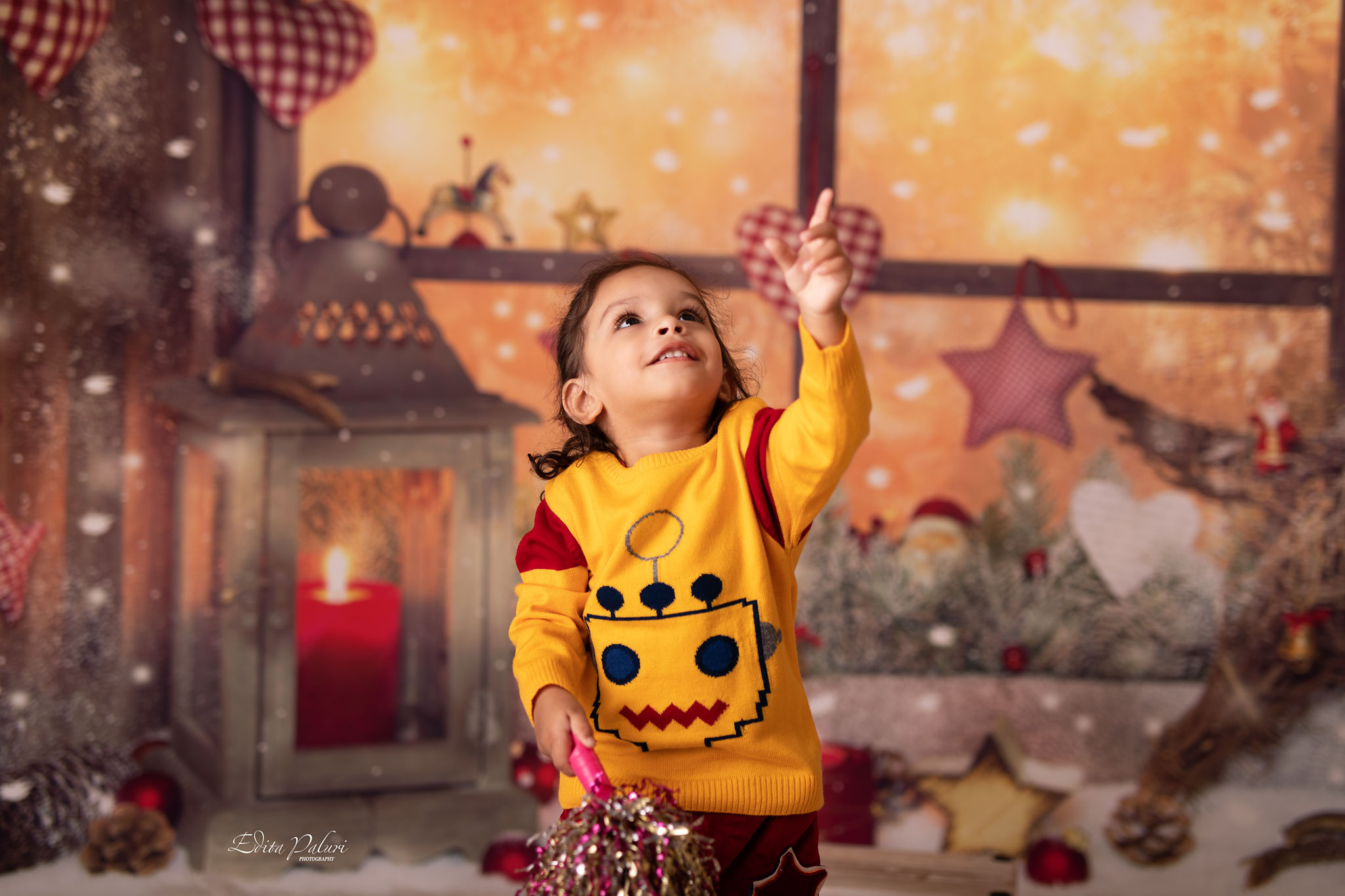 Baby photo shoot Christmas Pune