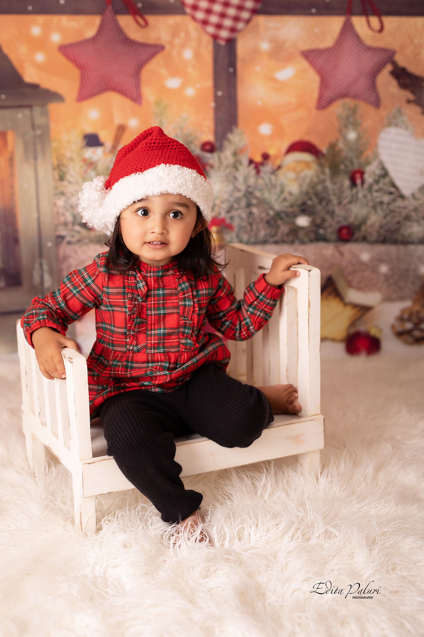 Toddler photo shoot Christmas Pune