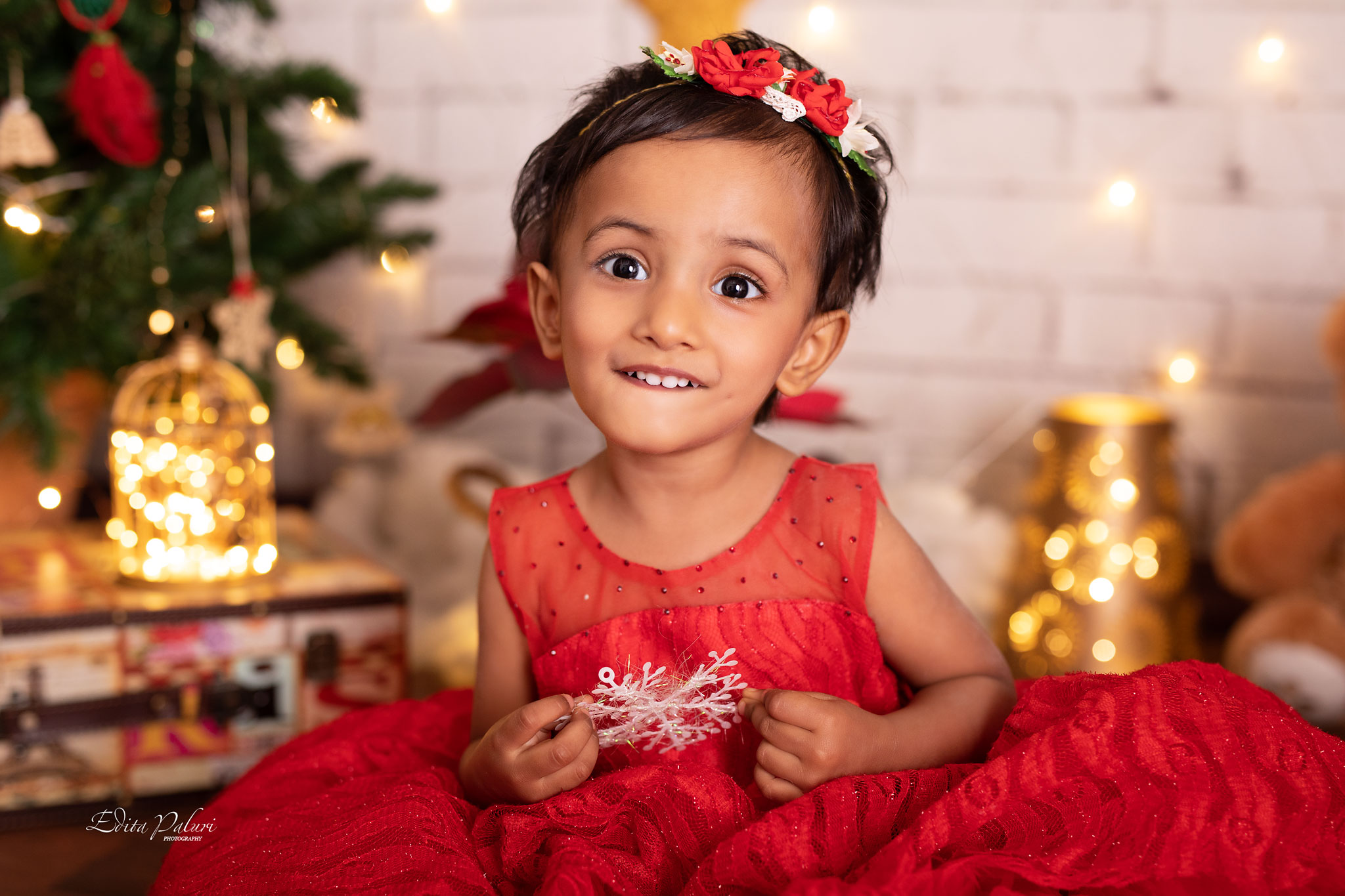 Toddler photo shoot Christmas Pune