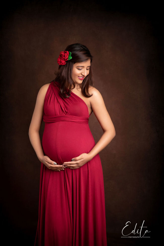 Professional maternity portrait