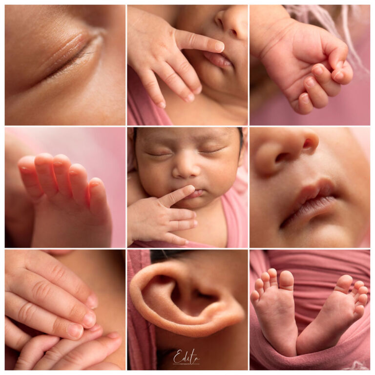 Amazing close up photos of newborn babies Edita Photography
