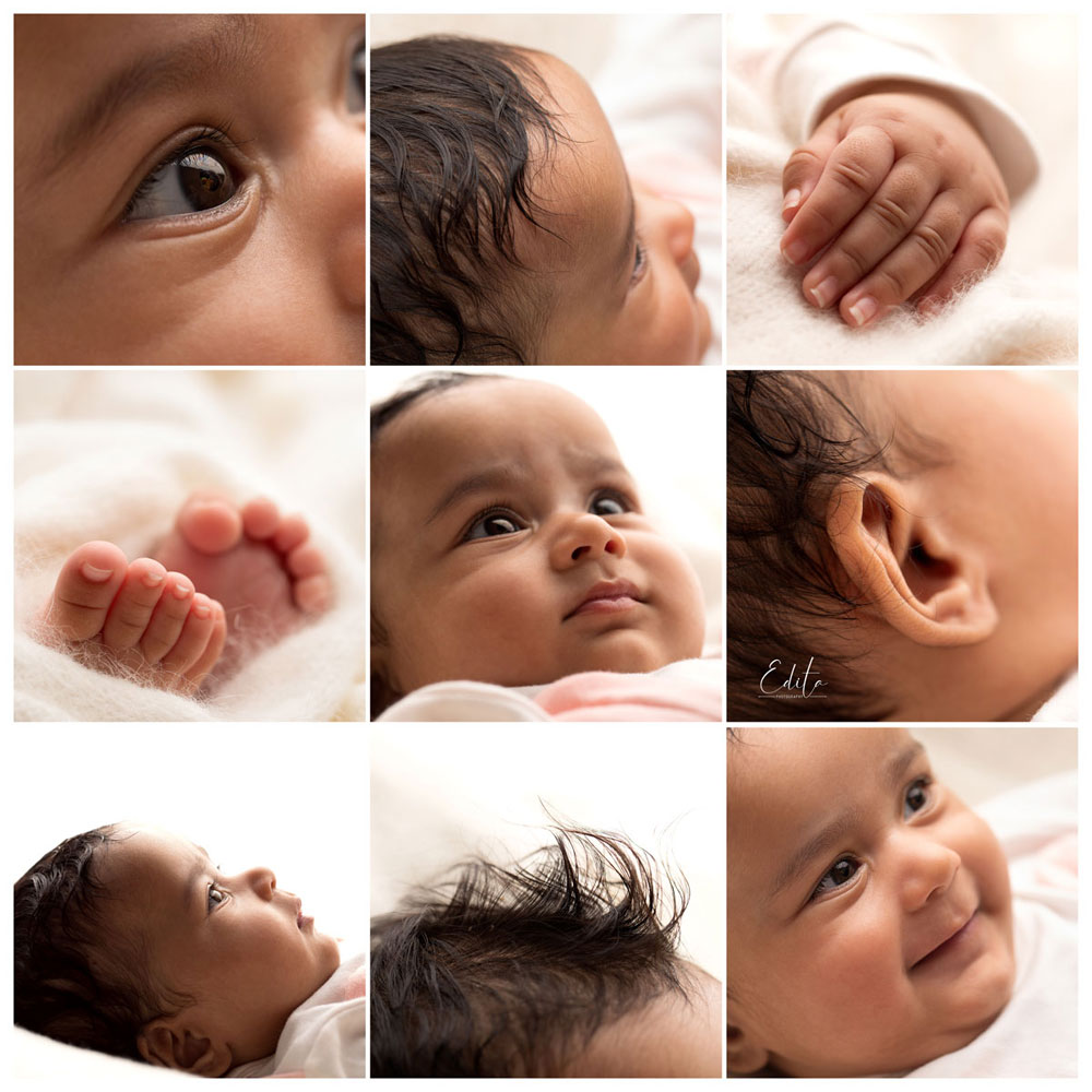 Baby close-up photos by Edita photography in Pune
