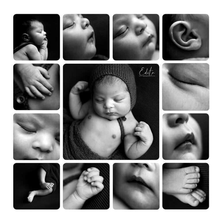 Amazing close up photos of newborn babies Edita Photography