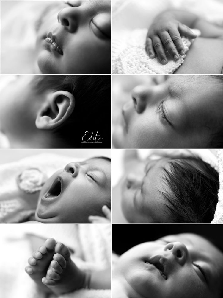 Signature baby macro photos by best newborn photographer in Pune