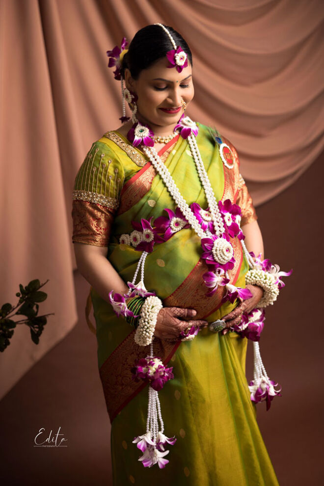 maternity_photo_shoot_saree_Pune_16